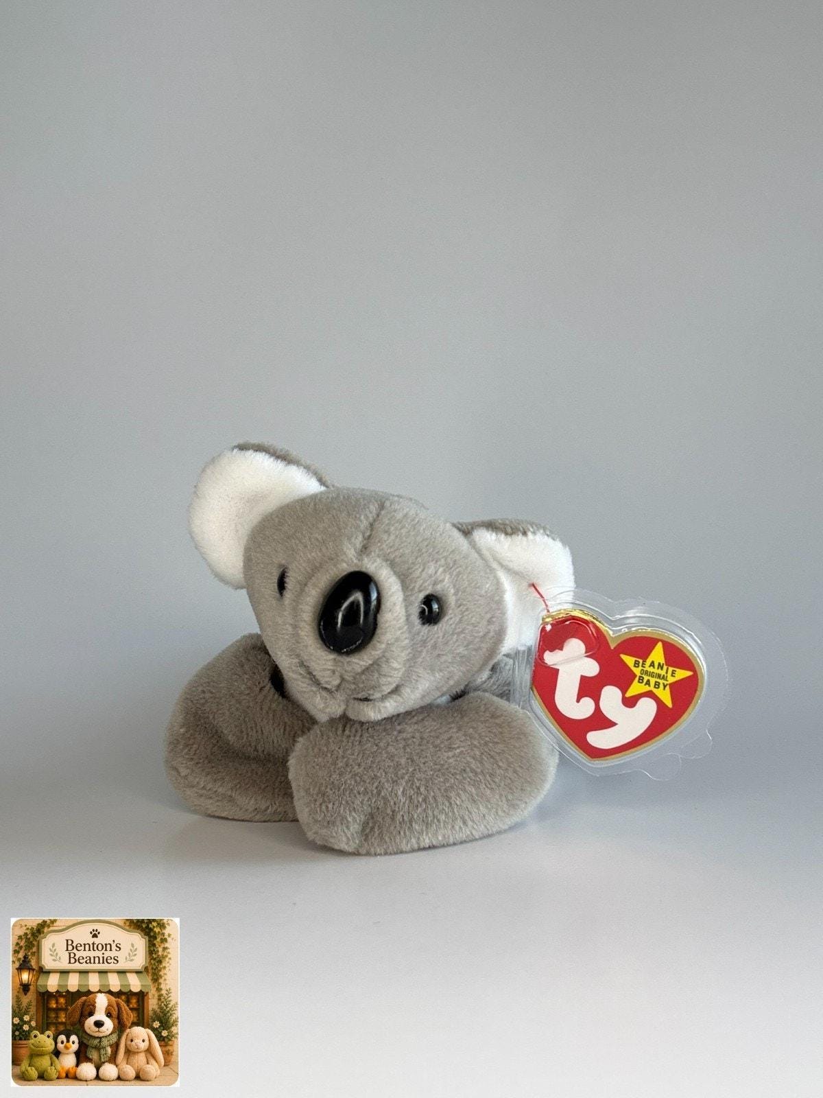 Mel the Koala TY Beanie Baby | Mint Heart & Tush Tag