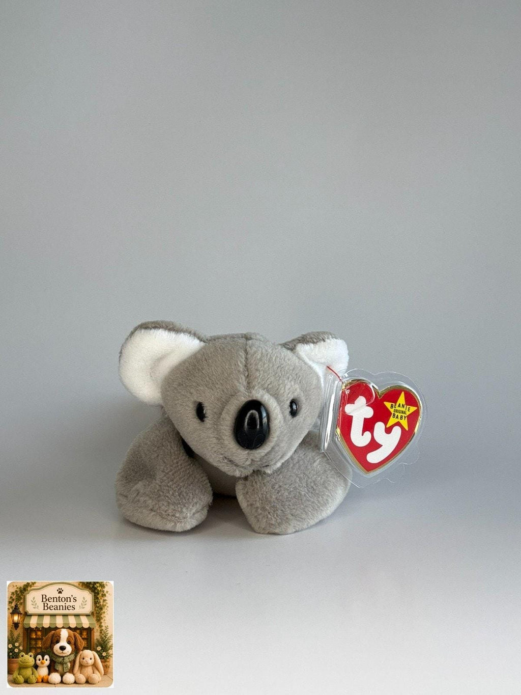 Mel the Koala TY Beanie Baby | Mint Heart & Tush Tag