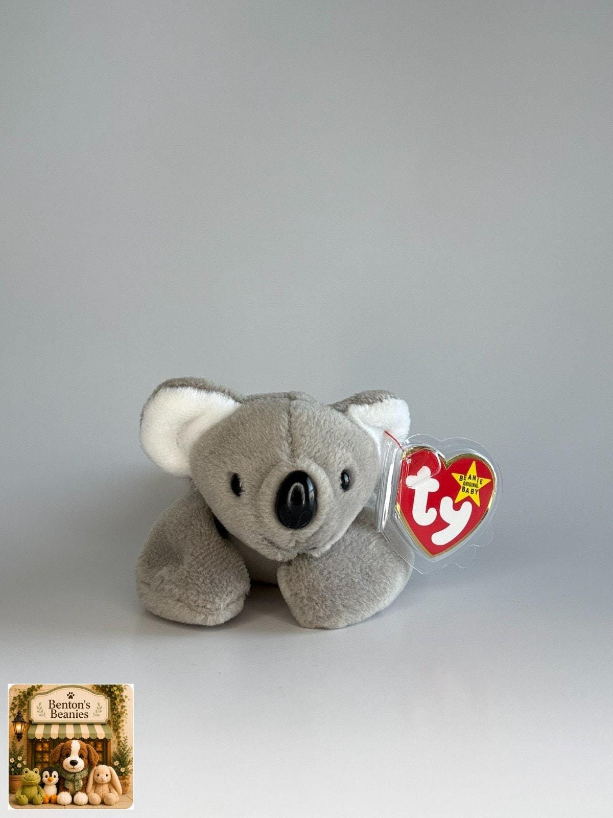 Mel the Koala TY Beanie Baby | Mint Heart & Tush Tag