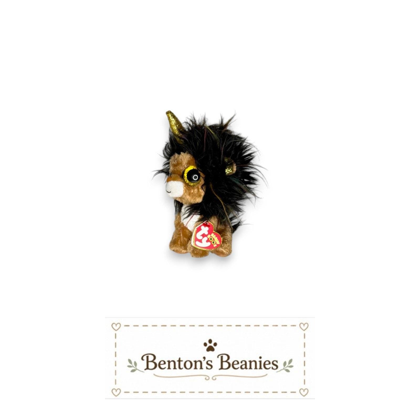 Ramsey the Uni-Lion TY Beanie Boo | Mint Heart Tags