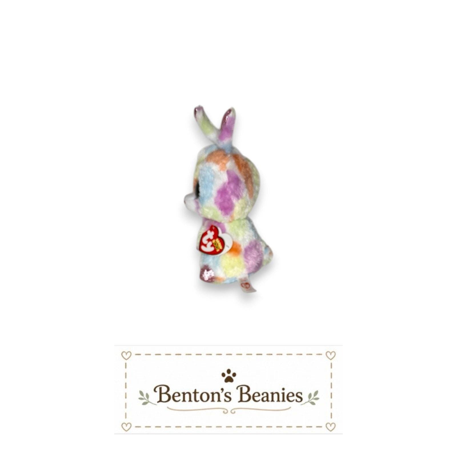 Bloomy the Bunny TY Beanie Boo | Mint Heart Tags
