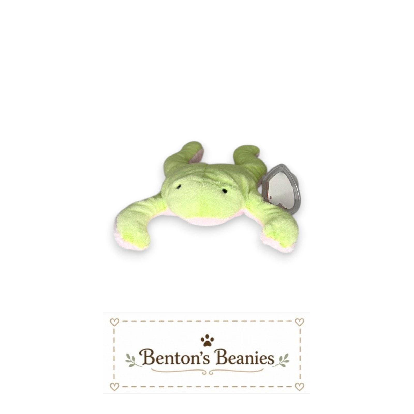 Legs II the Frog TY Beanie Baby | Mint Heart & Tush Tag