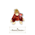 Schweetheart Orangutan TY Beanie Baby | Mint Heart & Tush Tag