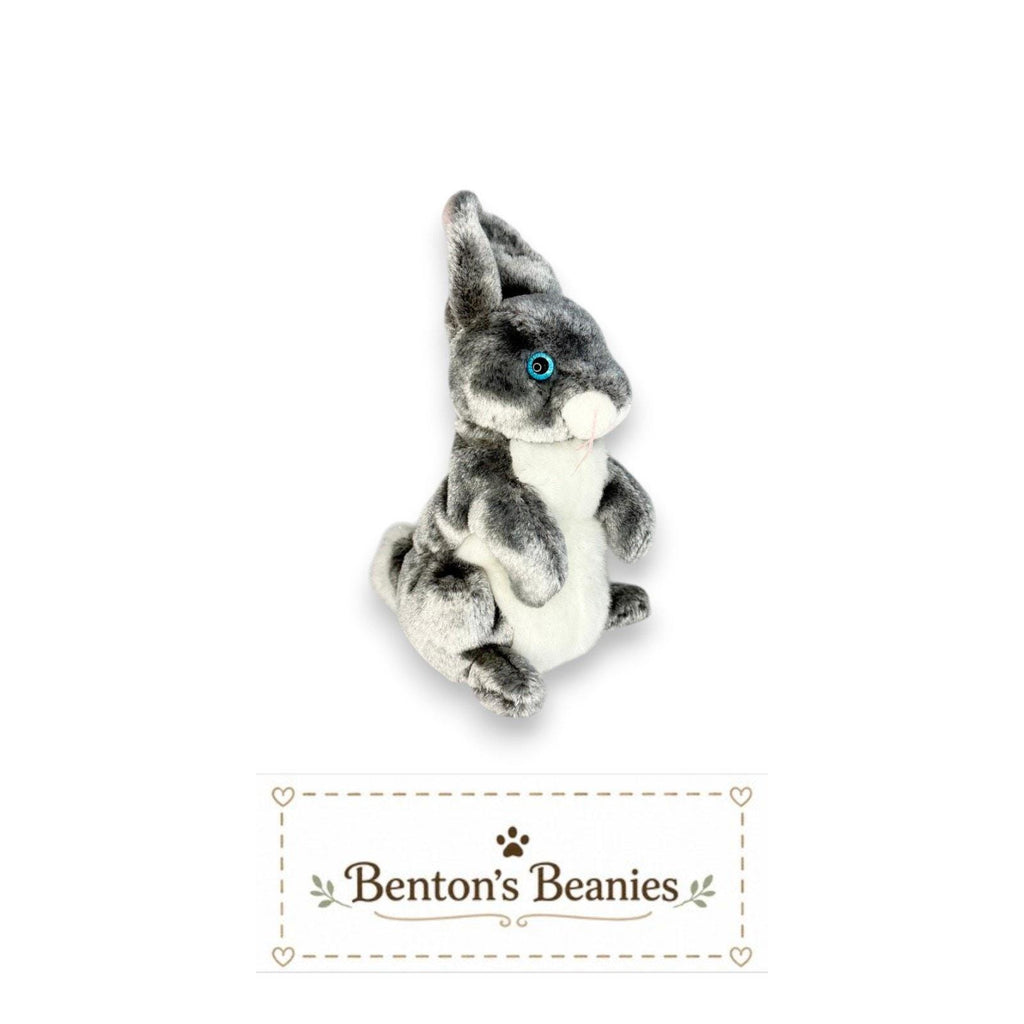 Hopper the Rabbit TY Beanie Baby | Minor Heart Tag Vein