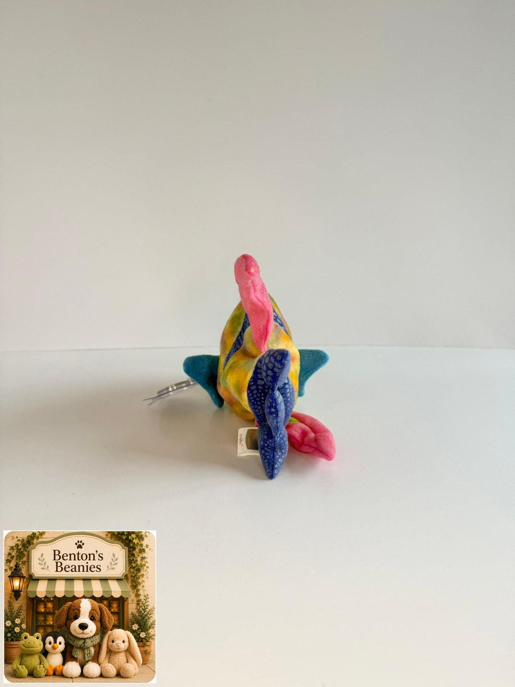 Aruba the Fish TY Beanie Baby | Mint Heart & Tush Tags