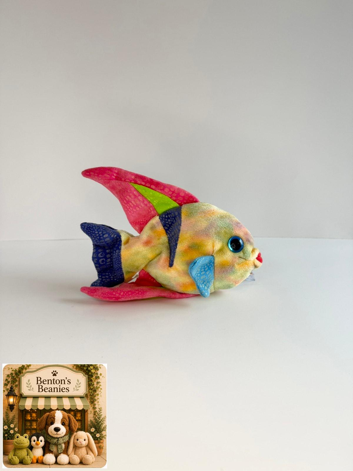 Aruba the Fish TY Beanie Baby | Mint Heart & Tush Tags