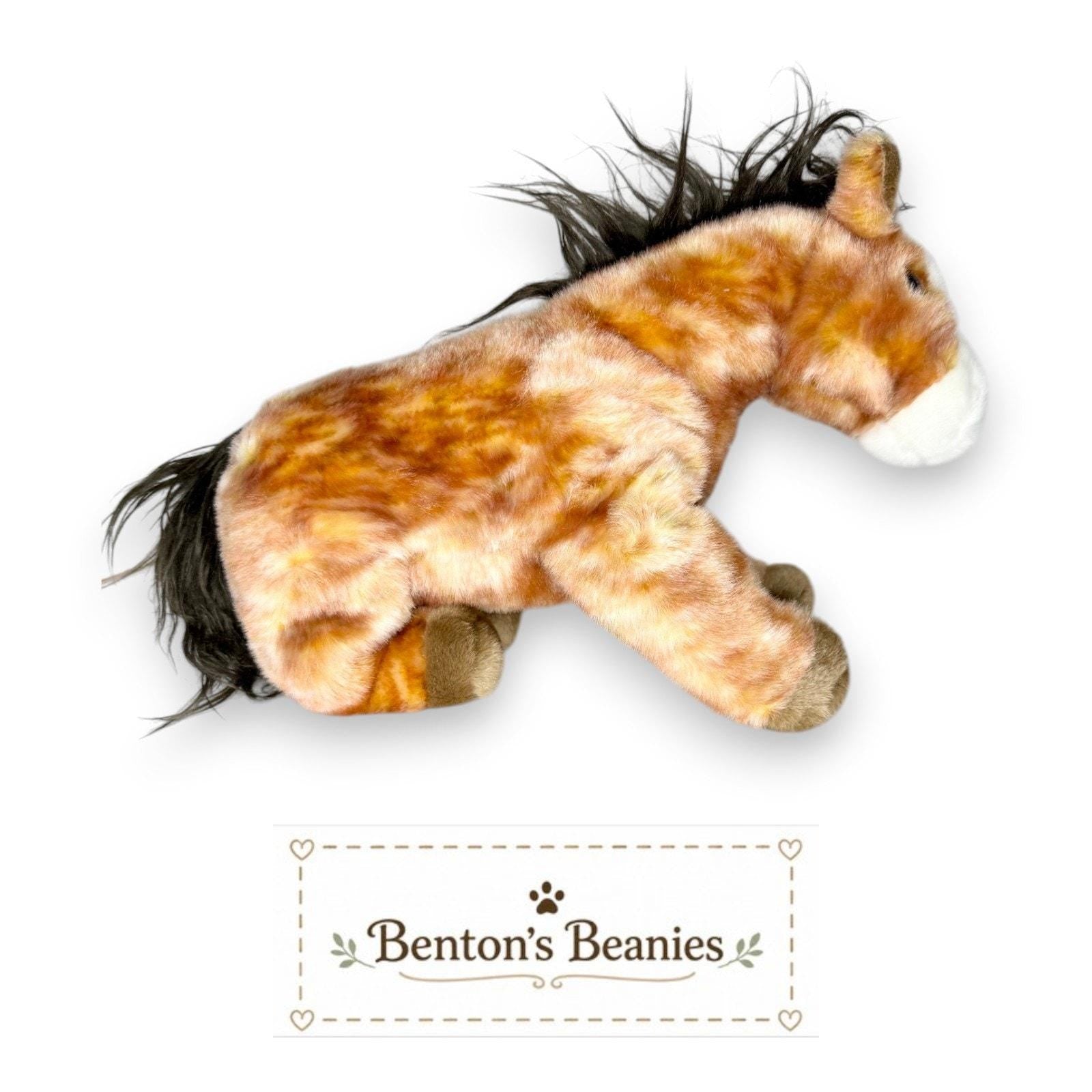 Oats the Horse TY Beanie Buddies | Mint Heart & Tush Tags