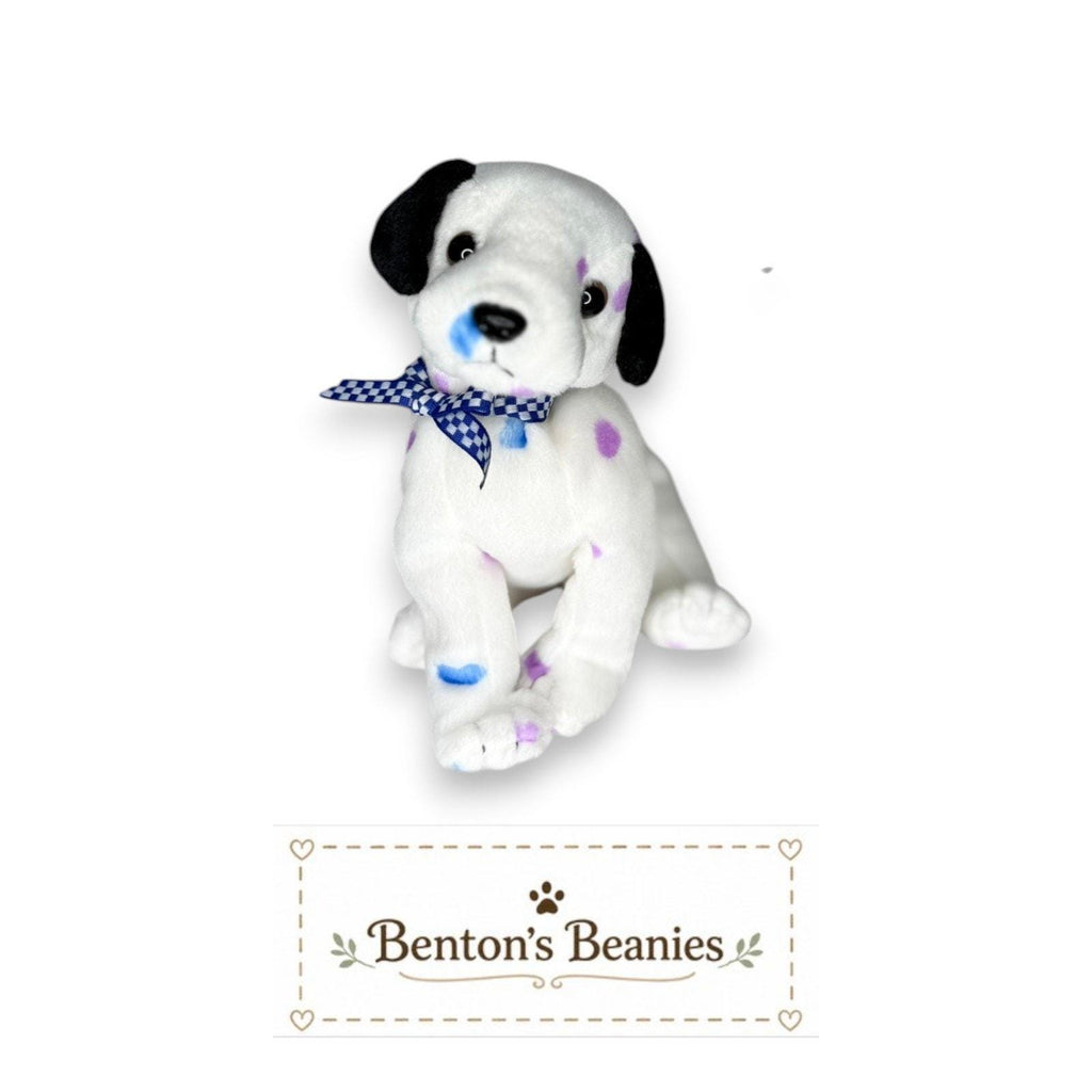 Dizzy the Dog (Pastel Spots) TY Beanie Baby | Mint Tags