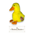 Quackers the Duck TY Beanie Buddies | Mint Tags