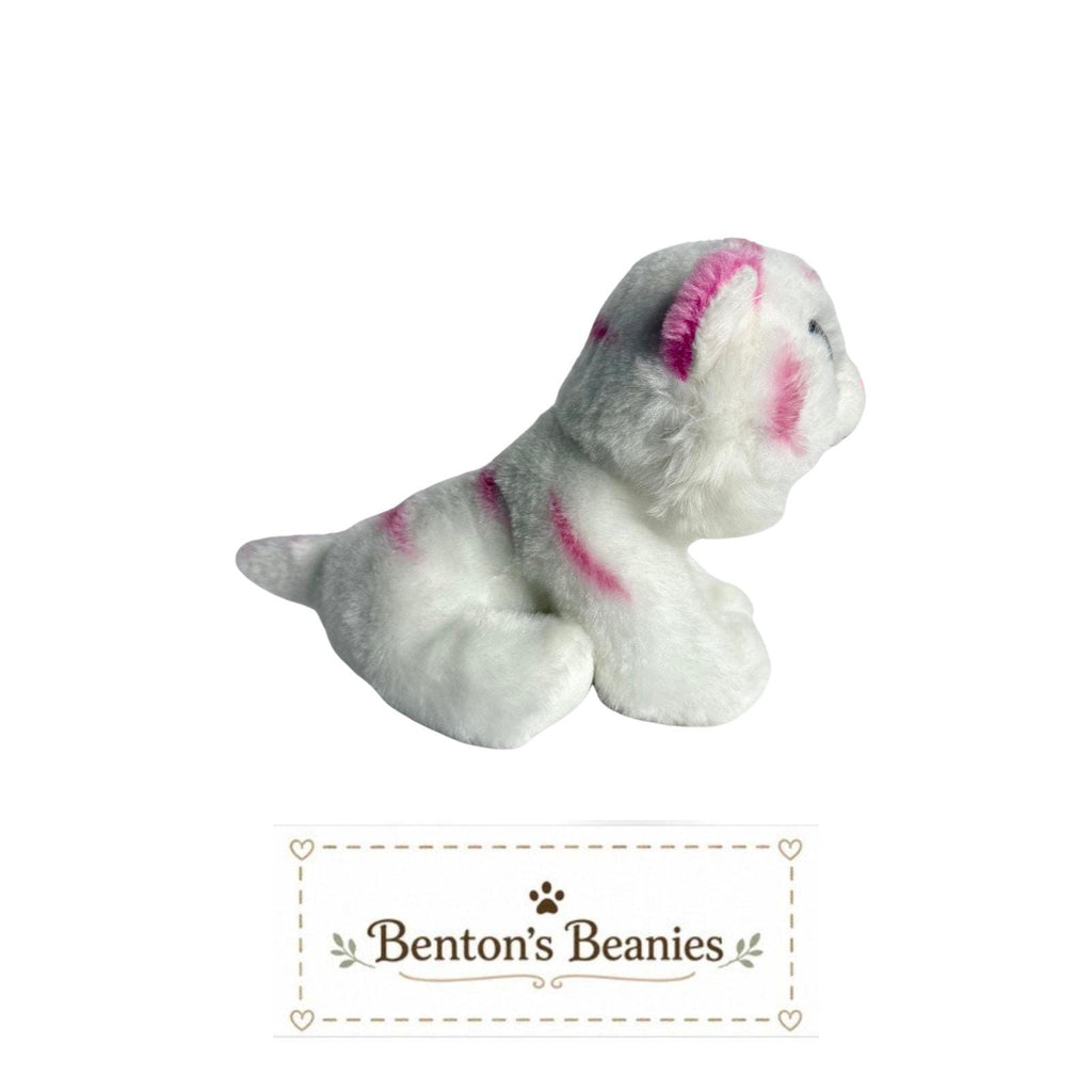 Tabor the Tiger TY Beanie Baby | Mint Heart & Tush Tag