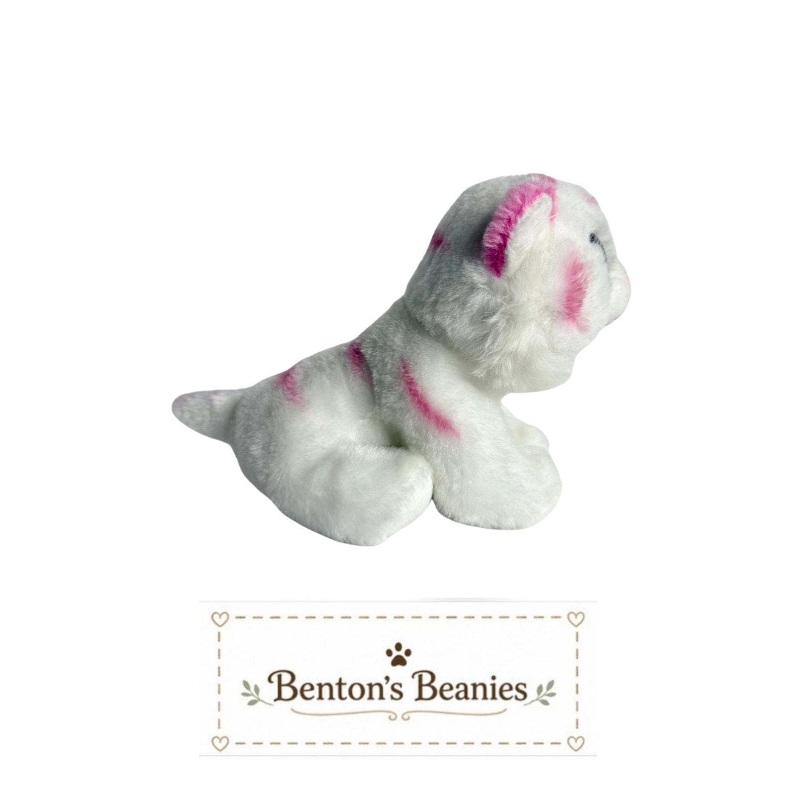 Tabor the Tiger TY Beanie Baby | Mint Heart & Tush Tag