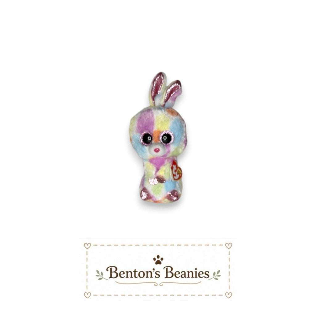 Bloomy the Bunny TY Beanie Boo | Mint Heart Tags