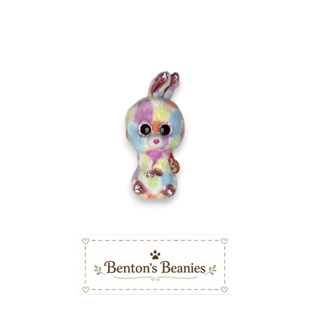 Bloomy the Bunny TY Beanie Boo | Mint Heart Tags