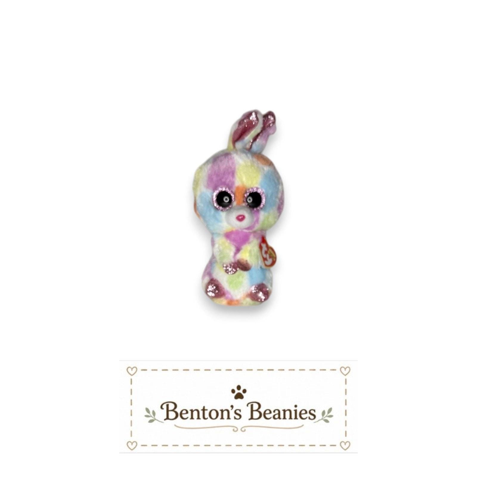 Bloomy the Bunny TY Beanie Boo | Mint Heart Tags