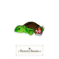Speedy the Turtle TY Beanie Baby | Mint Heart/Tush Tag