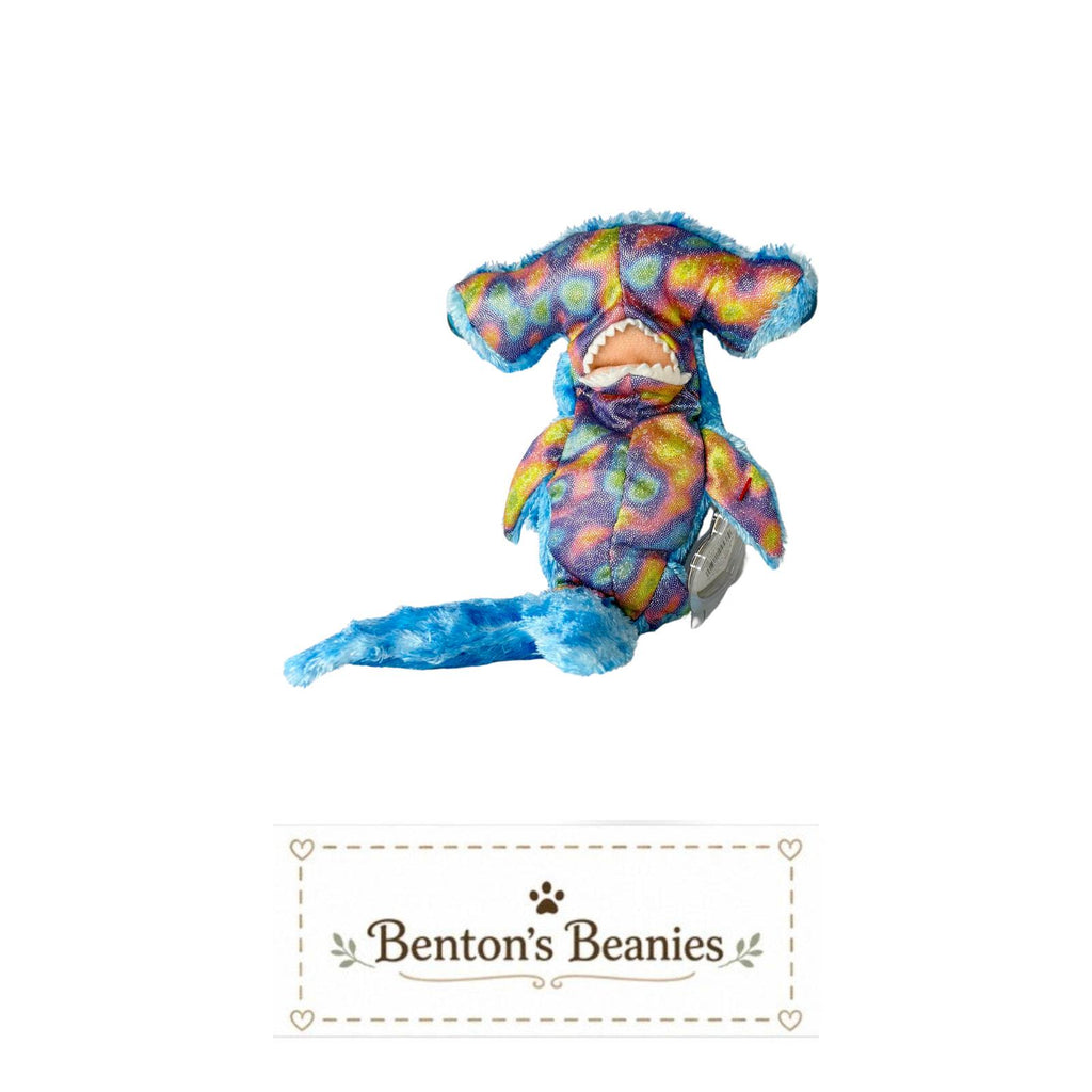 Sledge the Hammerhead TY Beanie Baby | Mint Heart & Tush Tag