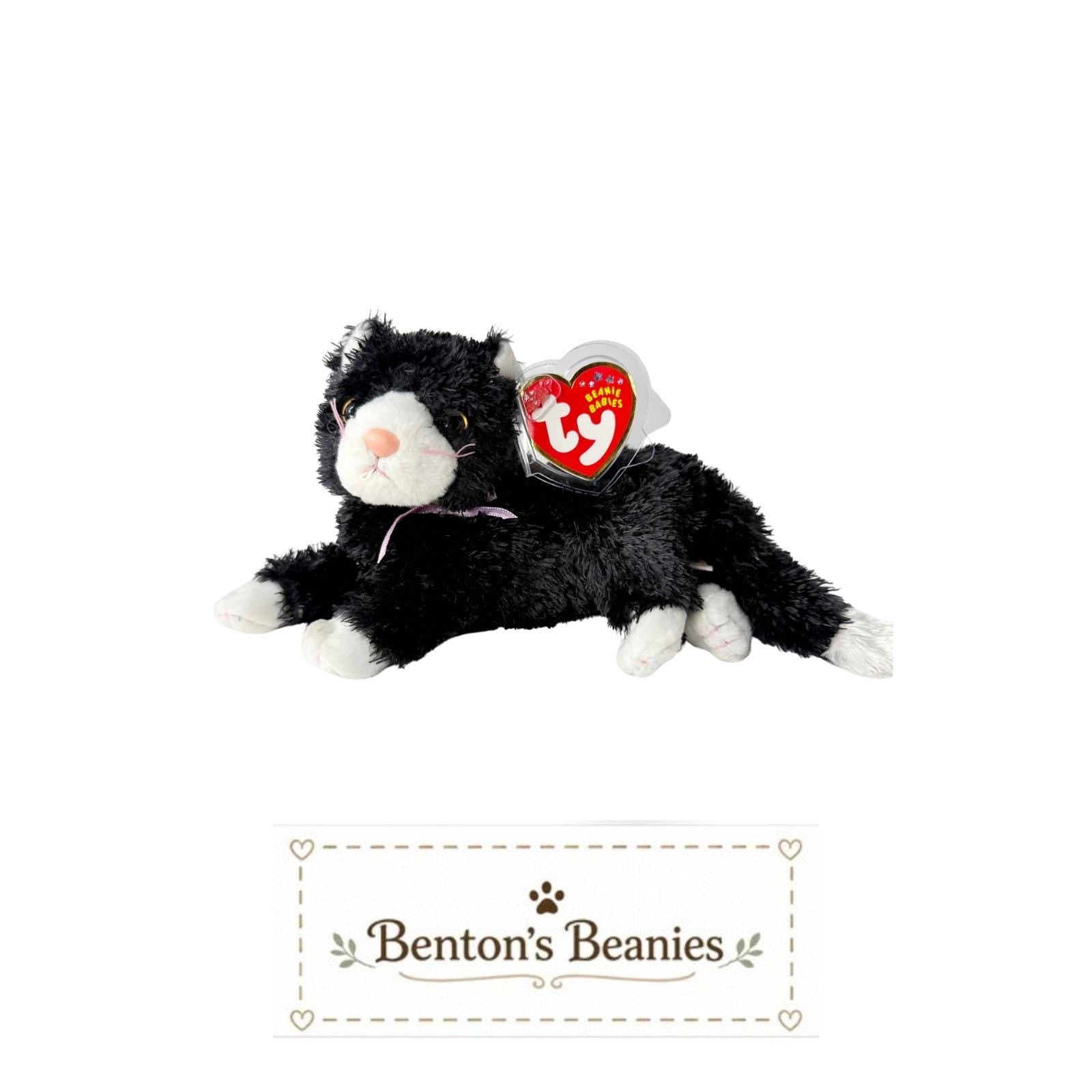 Booties the Cat TY Beanie Baby | Mint Heart & Tush Tag