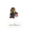 Jolly the Walrus TY Beanie Baby | Mint Heart & Tush Tag