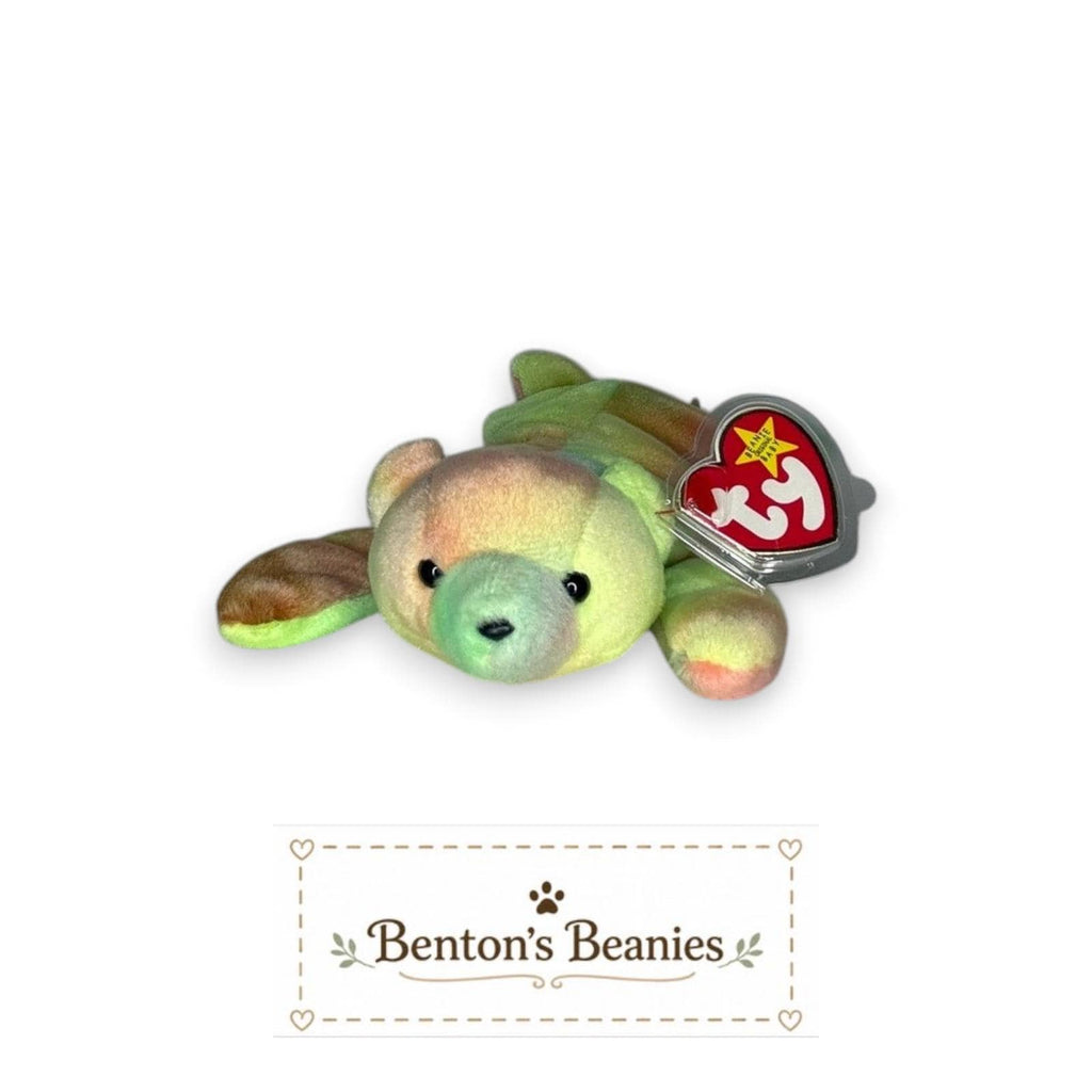 Sammy the Bear TY Beanie Baby | Mint Heart & Tush Tag