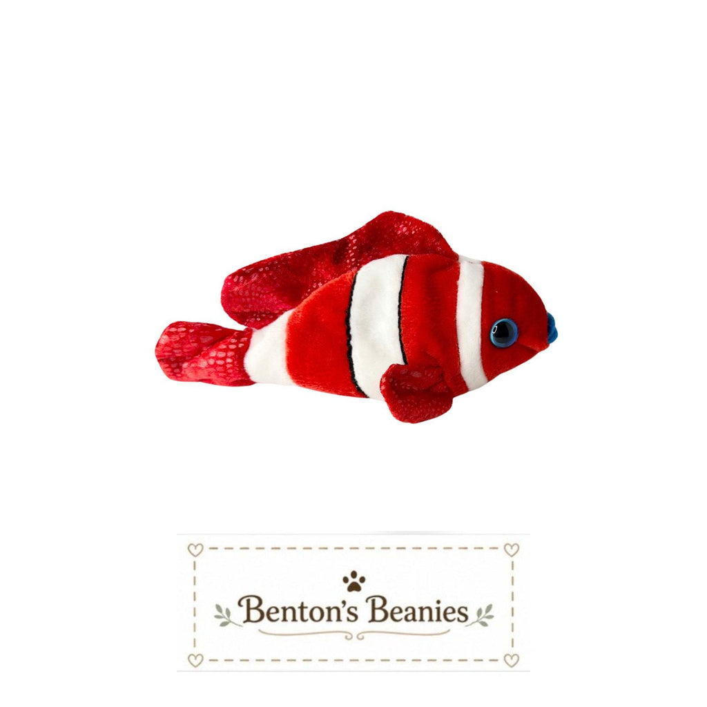 Jester the Fish TY Beanie Baby | Mint Heart & Tush Tag