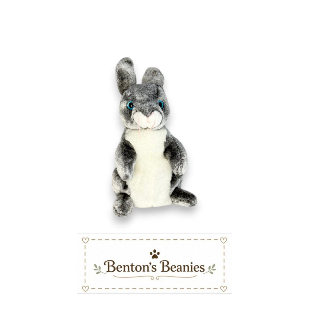 Hopper the Rabbit TY Beanie Baby | Minor Heart Tag Vein