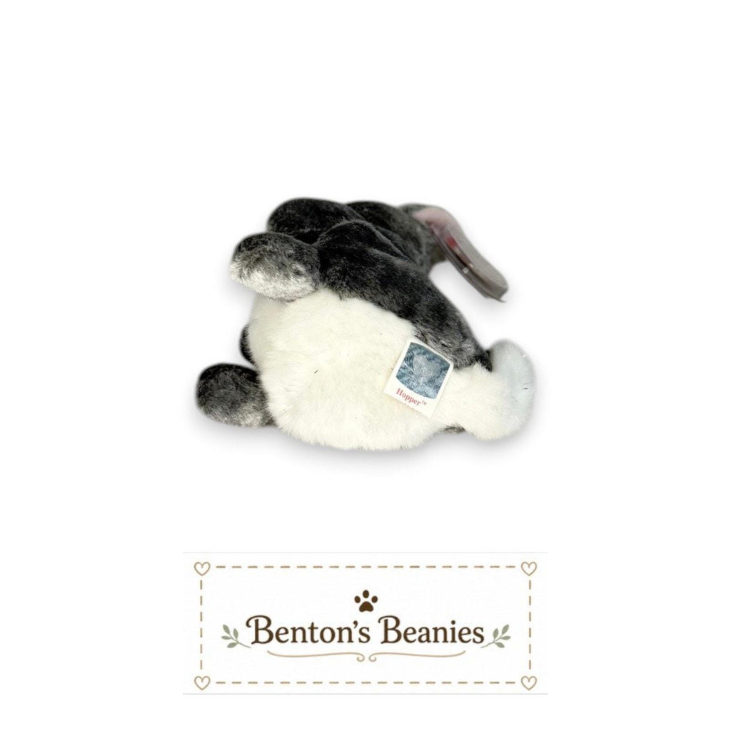 Hopper the Rabbit TY Beanie Baby | Minor Heart Tag Vein