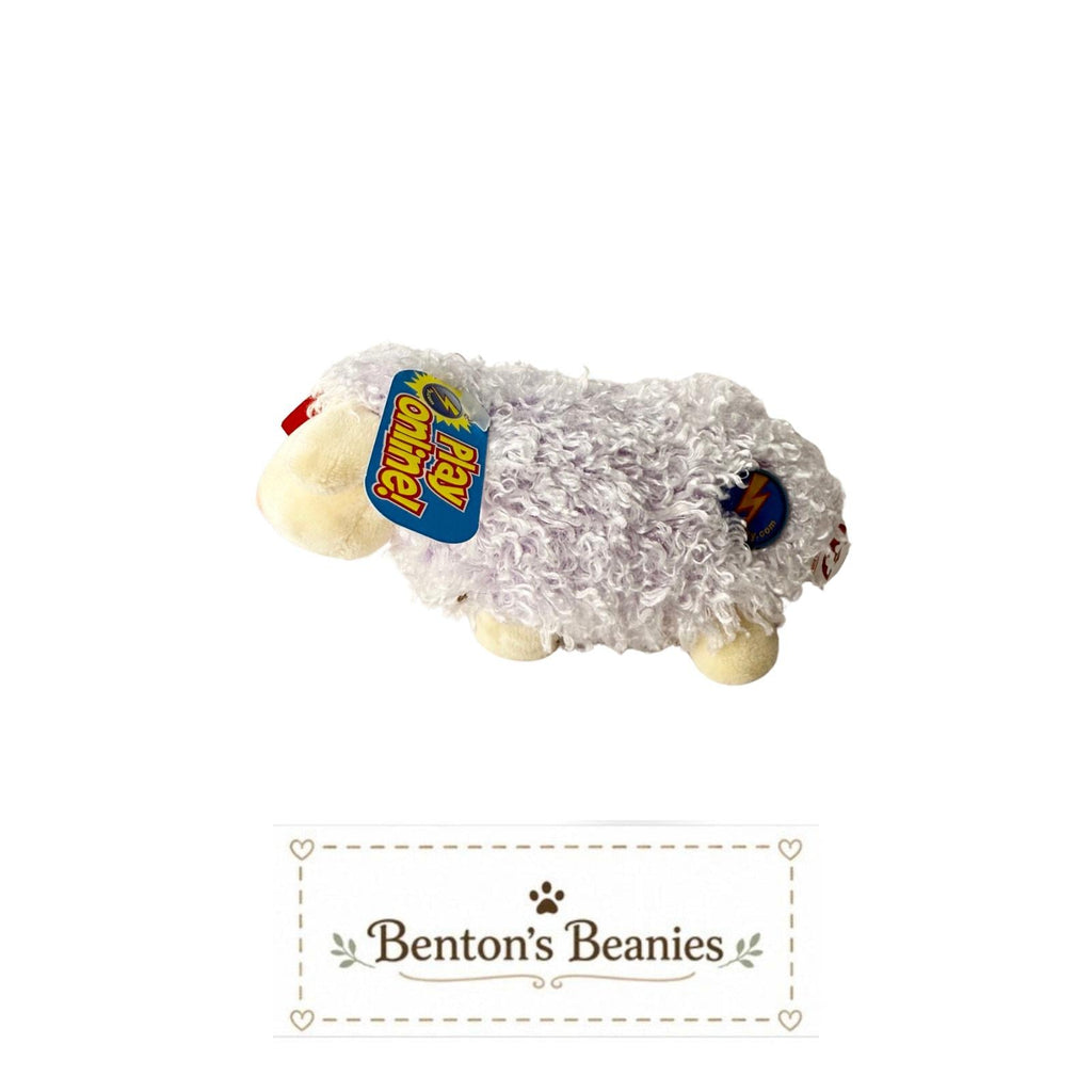 Shearsly the Sheep TY Beanie Baby 2.0 | Mint Heart & Tush Tags