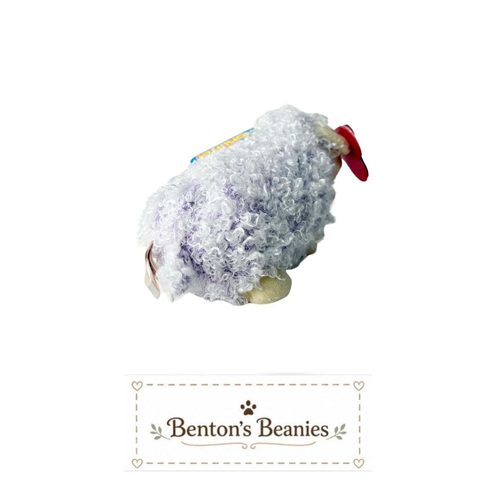 Shearsly the Sheep TY Beanie Baby 2.0 | Mint Heart & Tush Tags