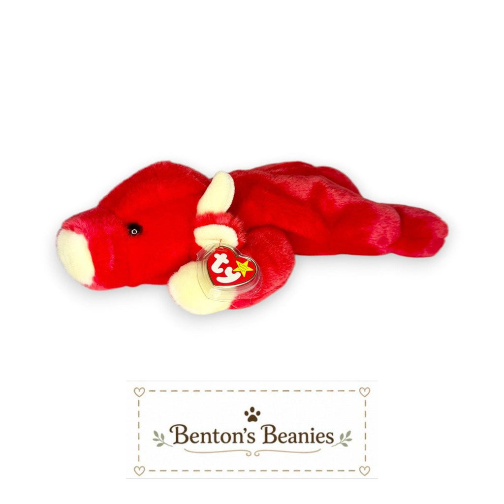 Snort the Bull TY Beanie Buddies | Mint Tags