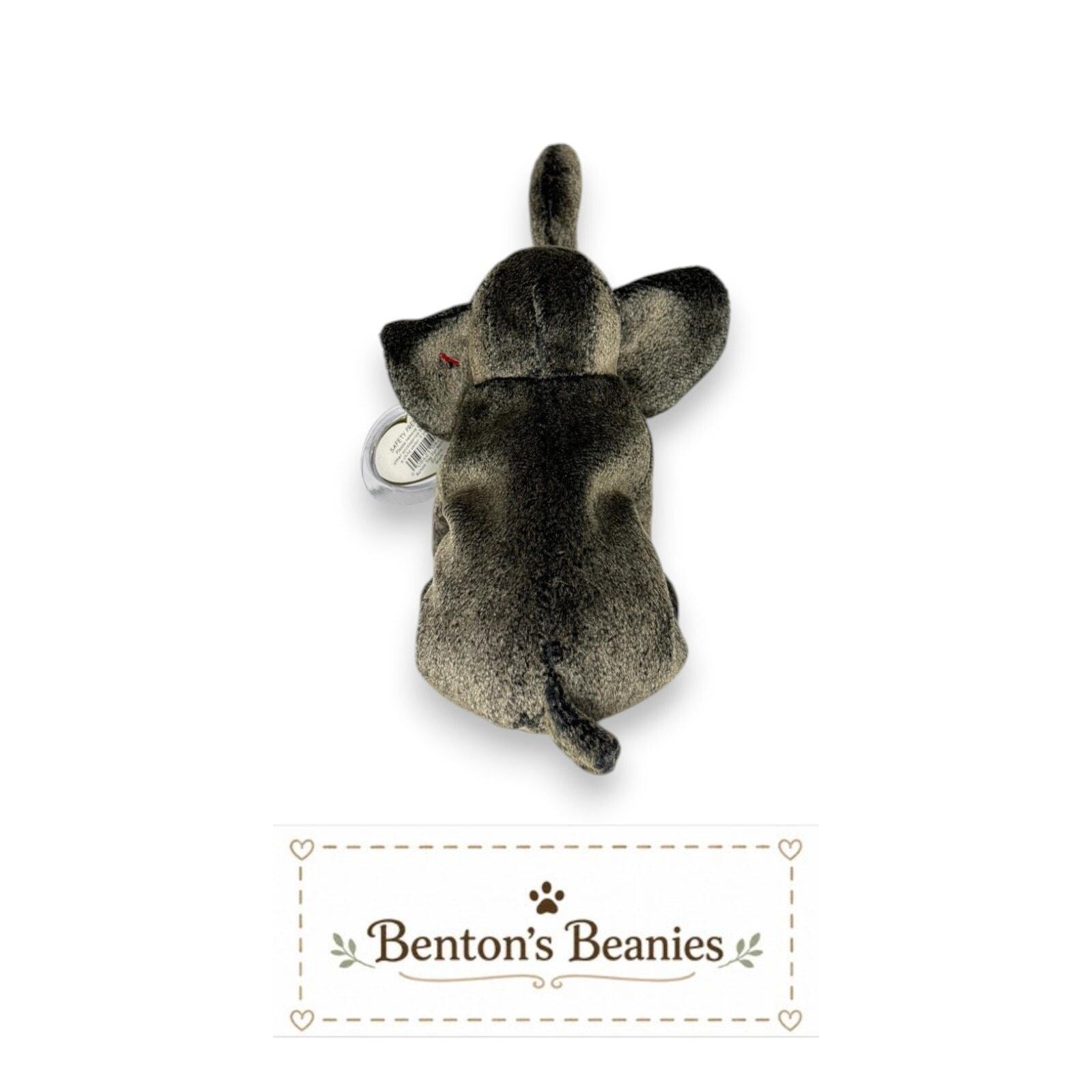 Trumpet the Elephant TY Beanie Baby | Mint Heart & Tush Tag