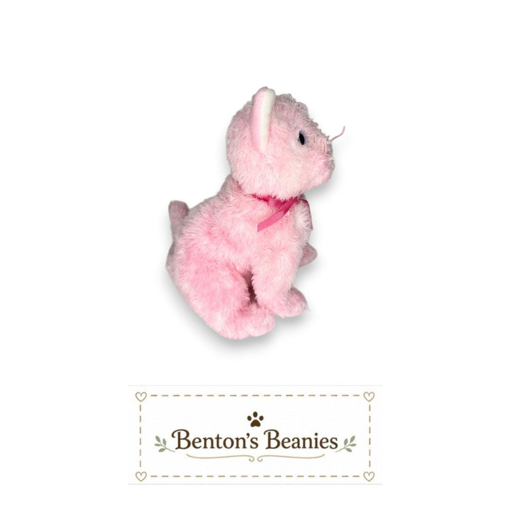 Fleur the Cat TY Beanie Baby | Mint Heart & Tush Tag