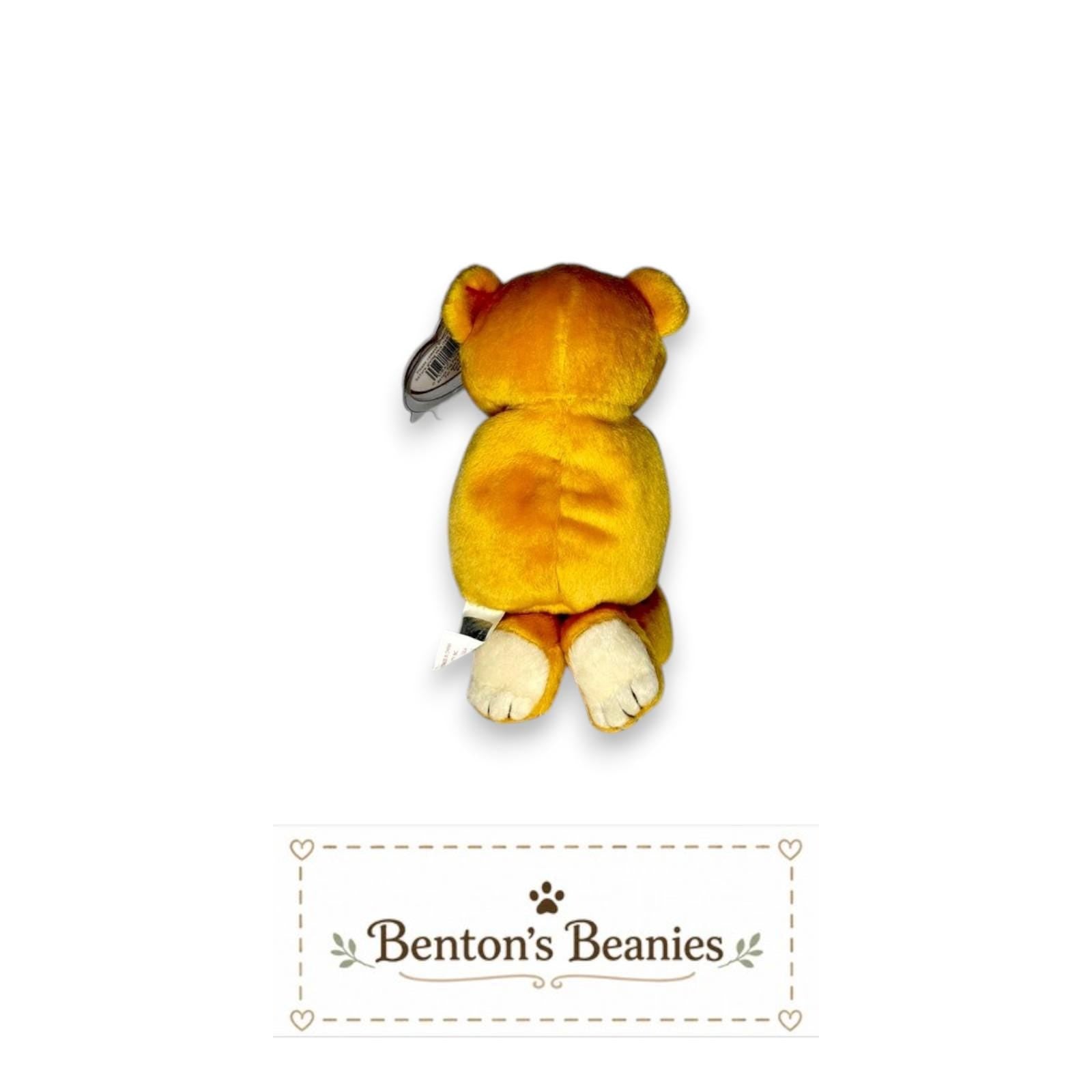 Hope the Bear TY Beanie Baby | Mint Heart & Tush Tag