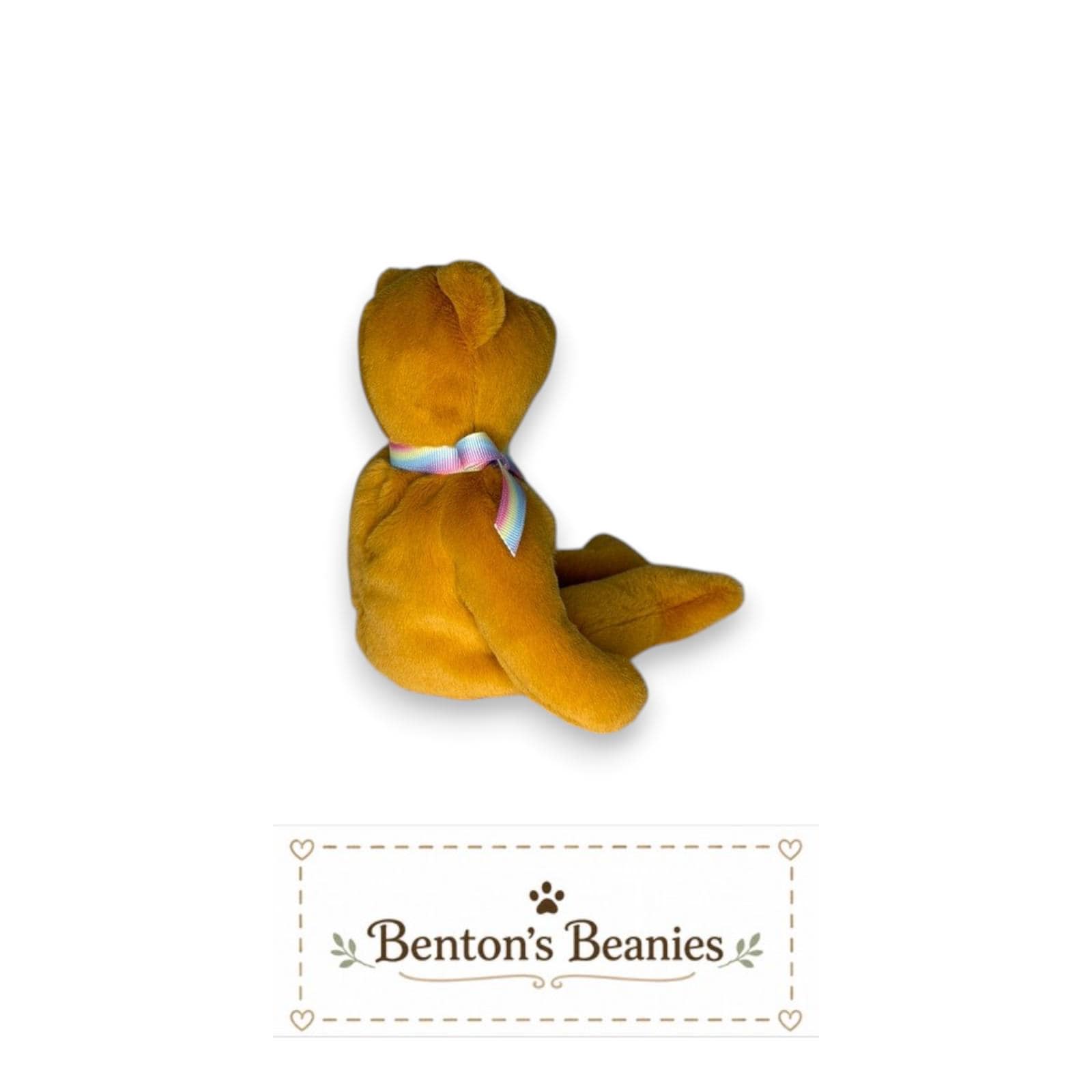 Aloha the Bear (Maui Strong) TY Beanie Baby | Mint Heart & Tush Tag