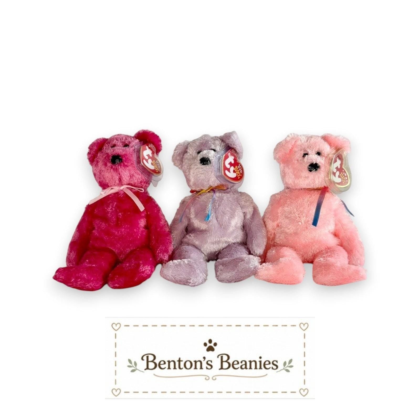 Sherbet the Bear Collection TY Beanie Baby | Mint Heart & Tush Tag