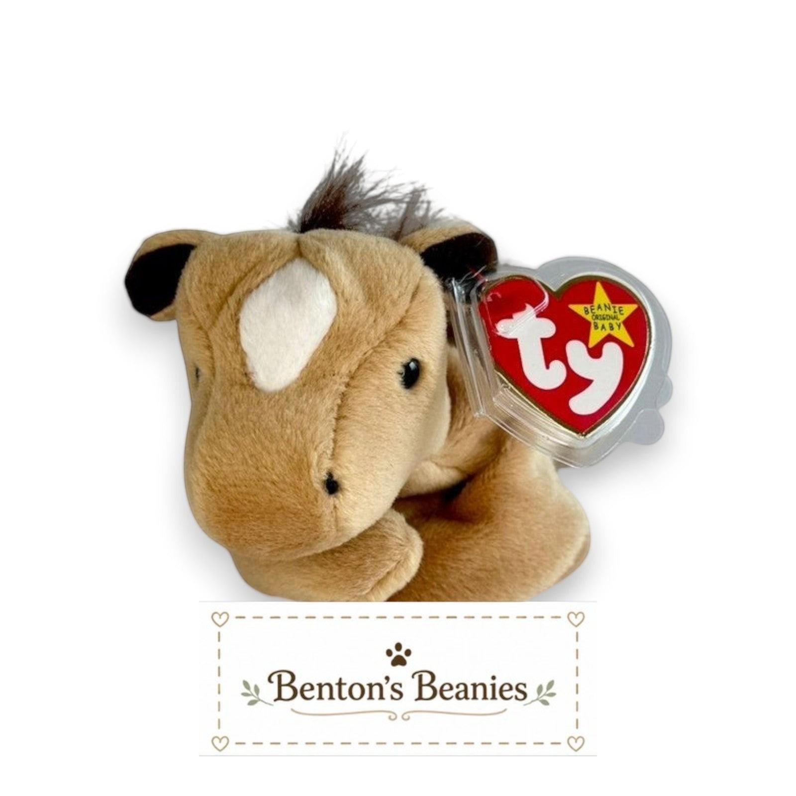 Derby the Horse TY Beanie Babies | Mint Heart & Tush Tag