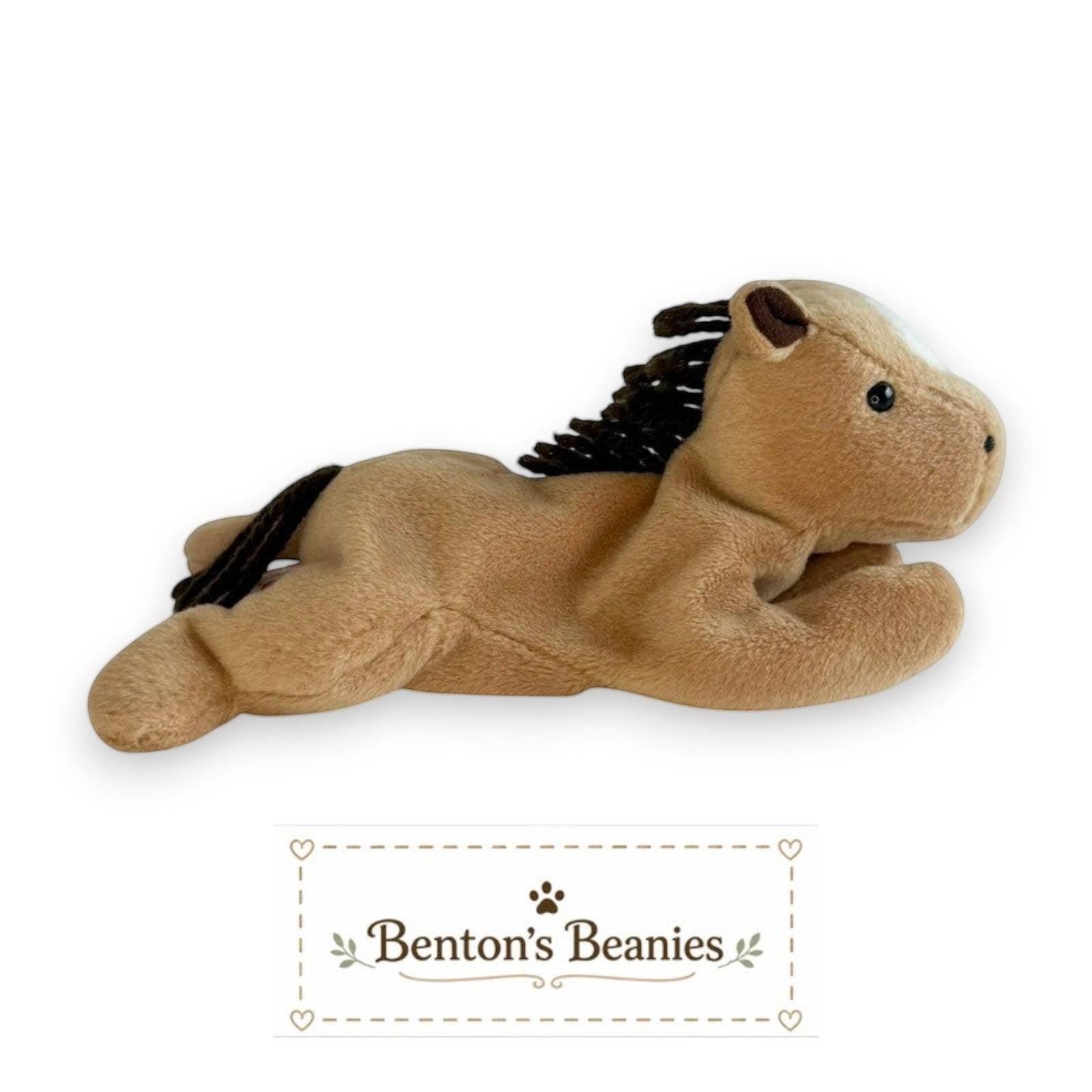 Derby the Horse TY Beanie Babies | Mint Heart & Tush Tag
