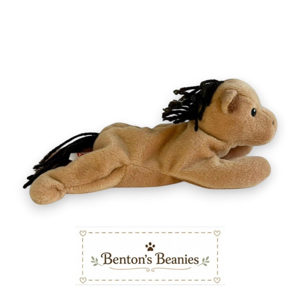 Derby the Horse TY Beanie Babies | Mint Heart & Tush Tag
