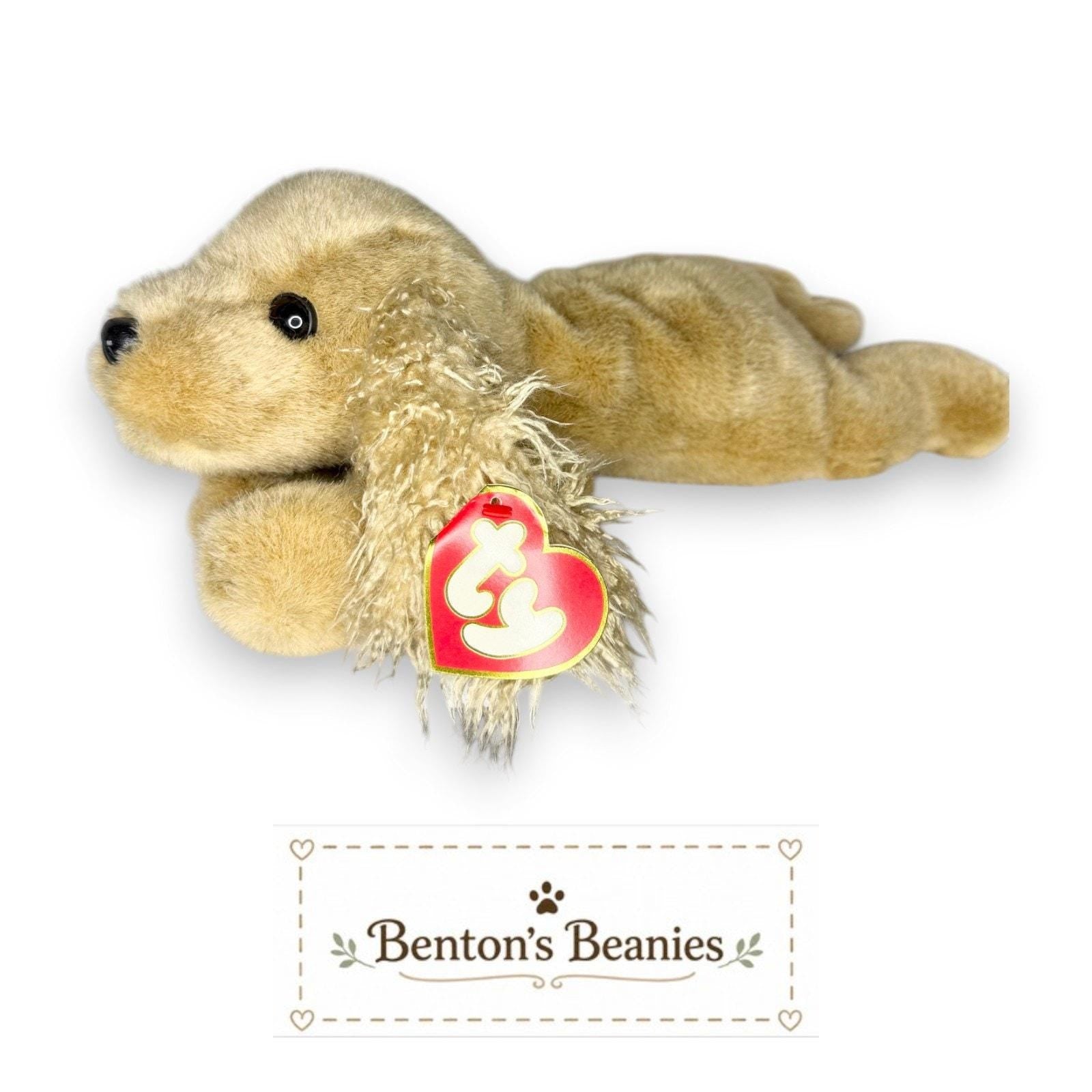 Charlie the Dog TY Classic (Beanie Buddies Size) | Mint Tags