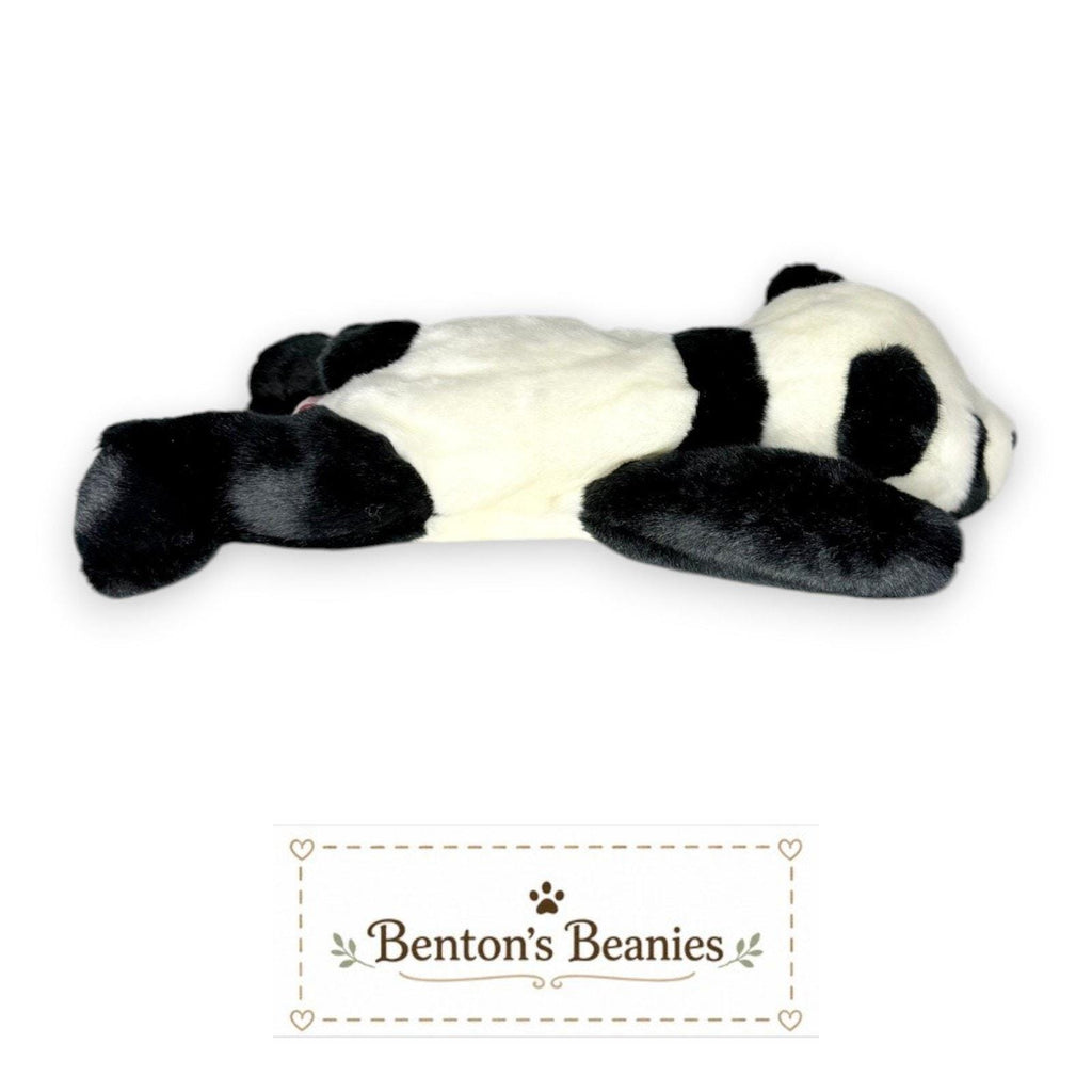 Peking the Panda Bear TY Beanie Buddies | Mint Heart/Tush Tags