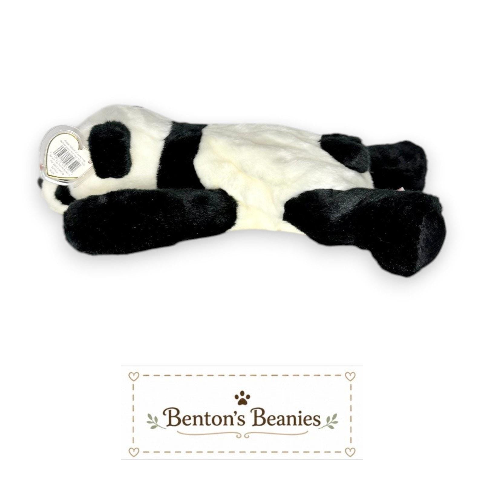 Peking the Panda Bear TY Beanie Buddies | Mint Heart/Tush Tags