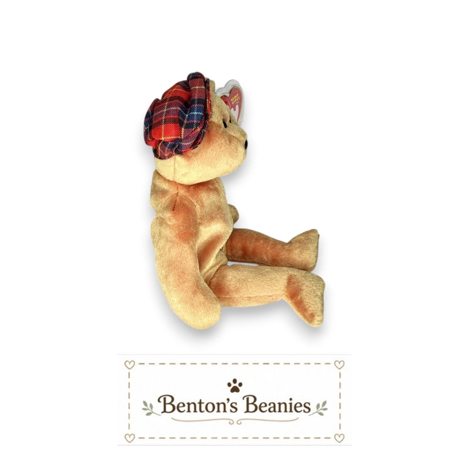 ChariTee the Bear TY Beanie Baby | Mint Heart & Tush Tag