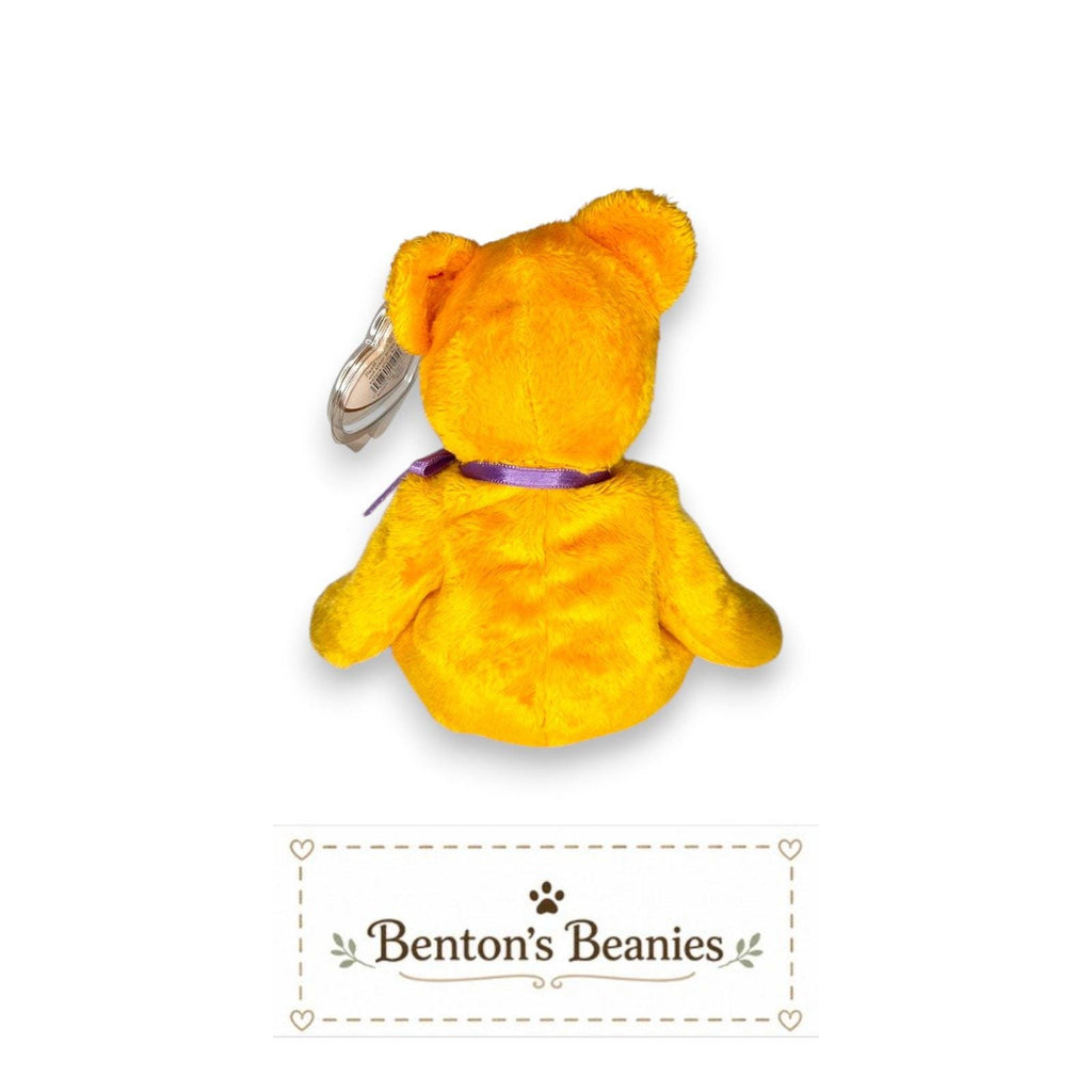 Celebrations the Bear TY Beanie Baby | Mint Heart & Tush Tag