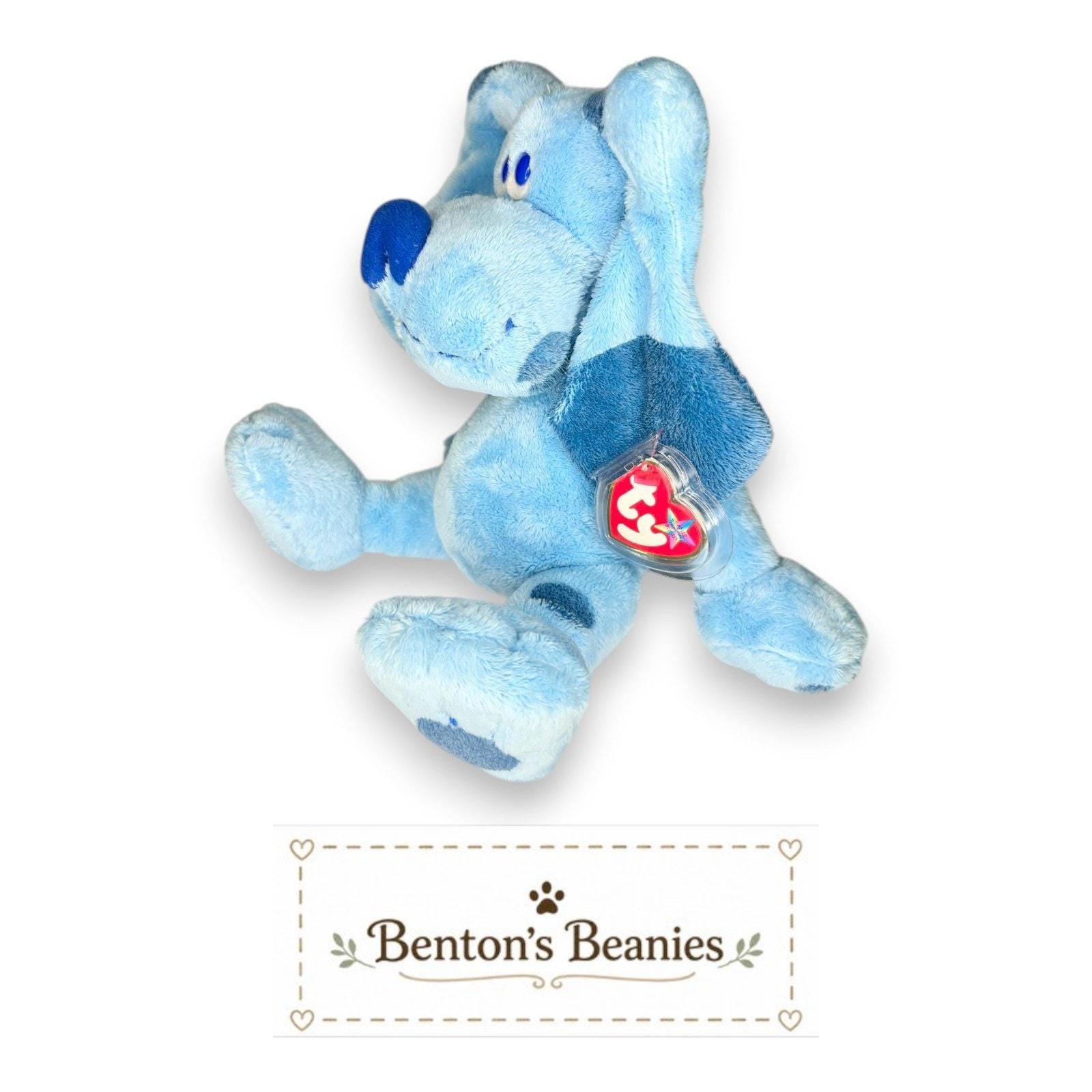 Blue's Clues TY Beanie Buddies | Mint Heart & Tush Tags