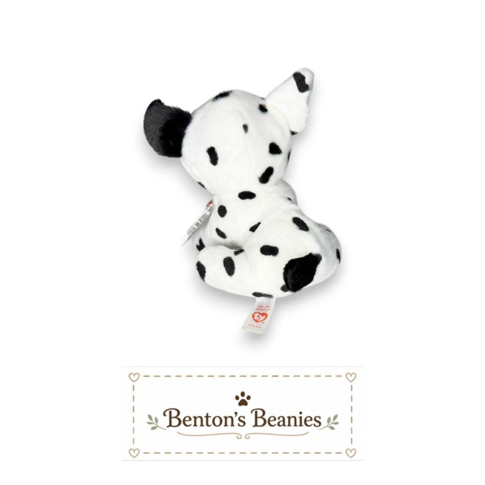 Catcher the Dalmation TY Beanie Baby | Mint Heart & Tush Tag
