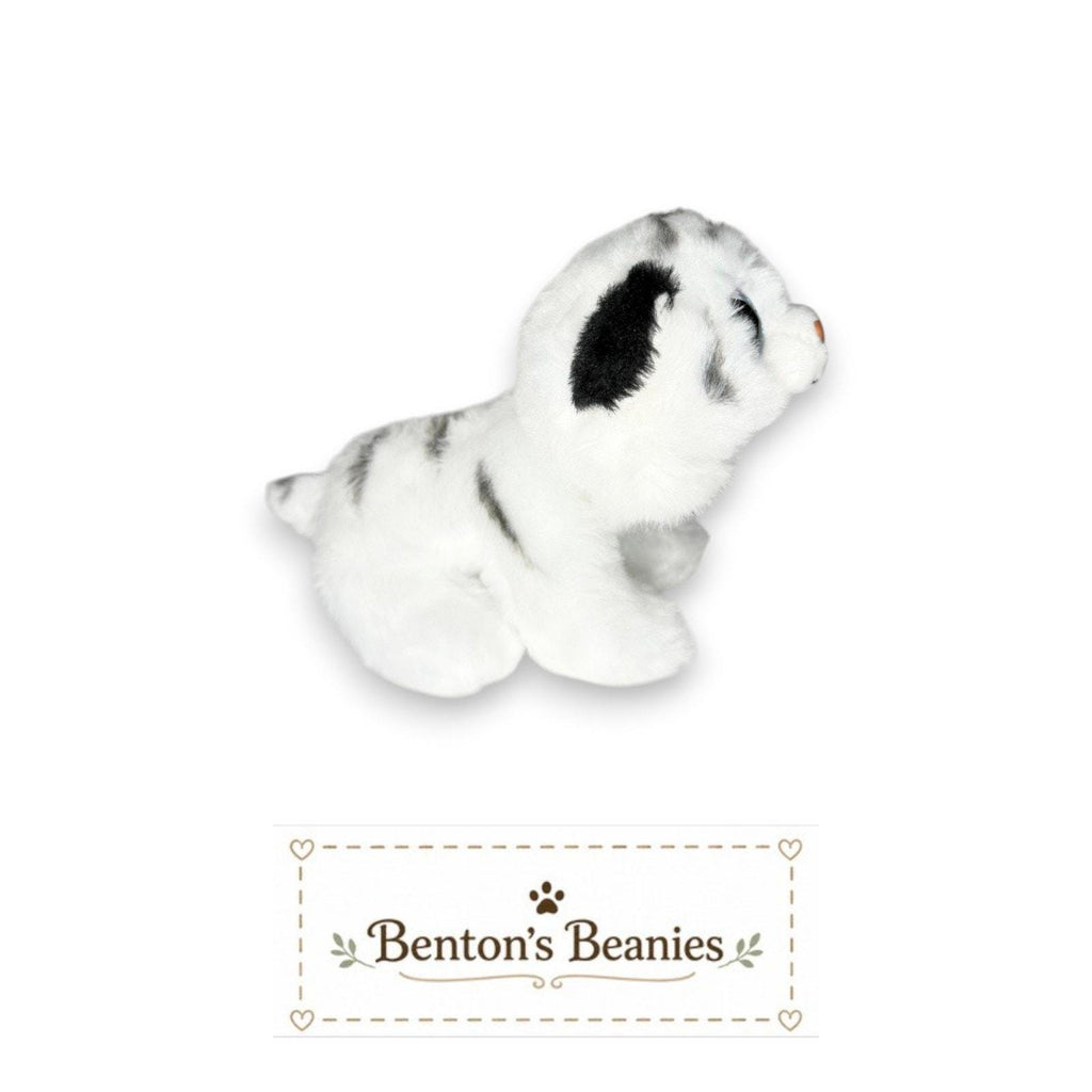Tundra the White Tiger TY Beanie Baby | Mint Heart Tush Tag
