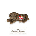 Fetcher the Dog TY Beanie Baby | Minor Heart Tag Vein