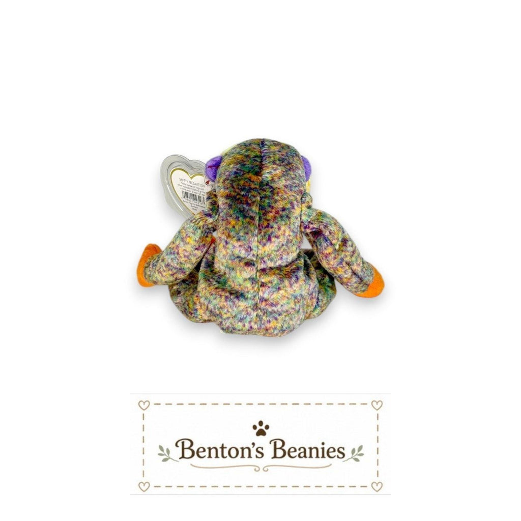 Bananas the Orangutan TY Beanie Baby | Mint Heart & Tush Tag