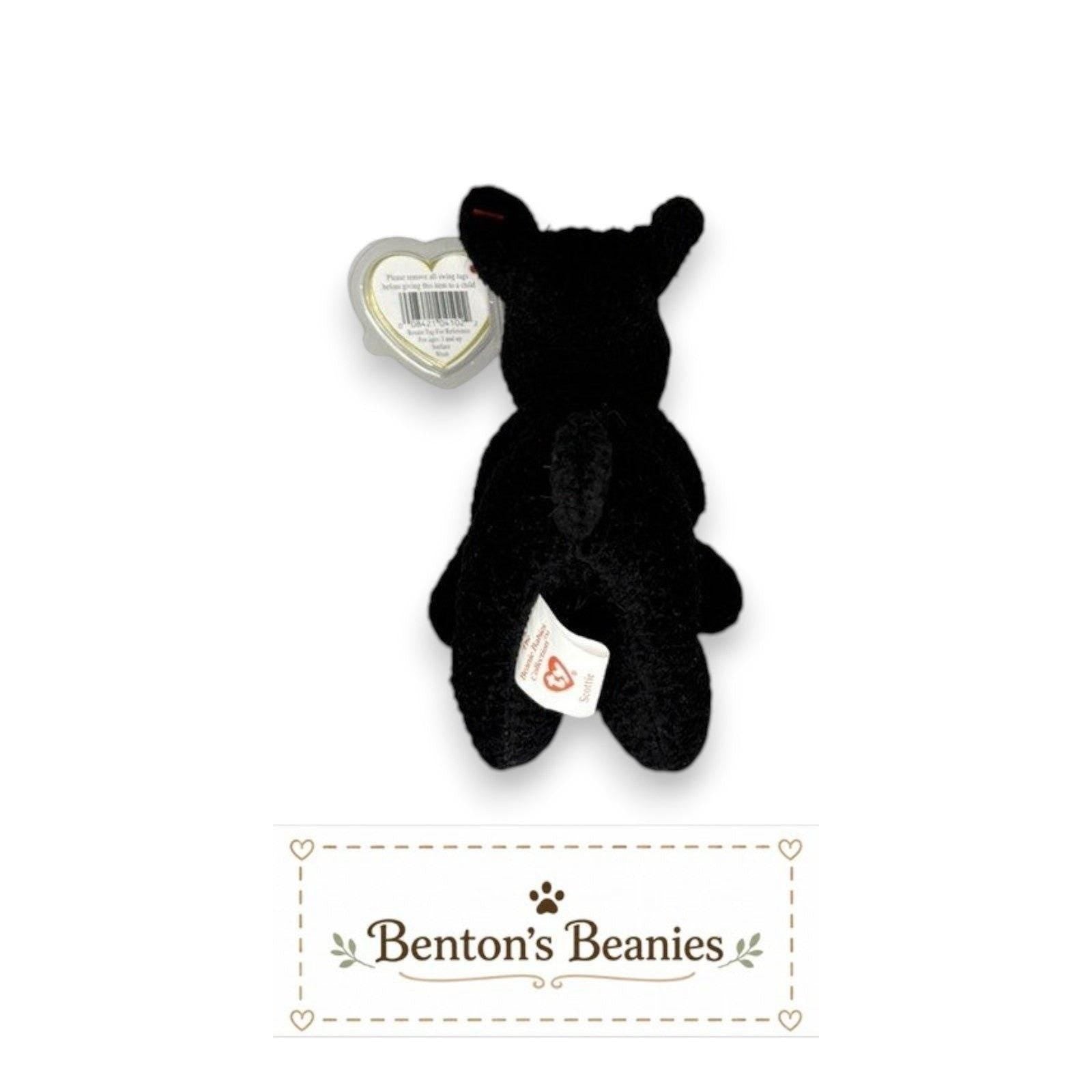 Scottie the Terrier TY Beanie Baby | Mint Heart & Tush Tag