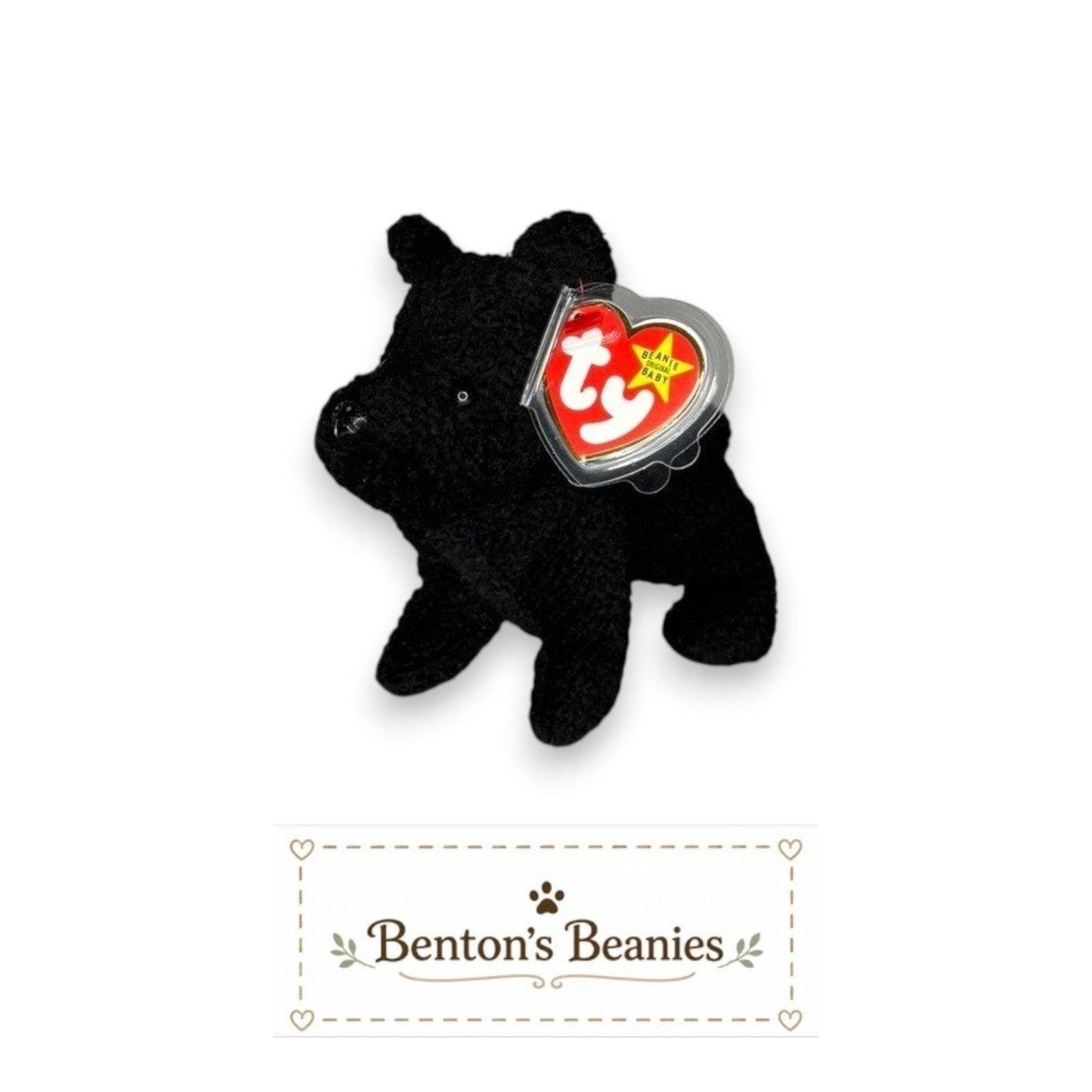 Scottie the Terrier TY Beanie Baby | Mint Heart & Tush Tag