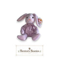 Floppity the Rabbit TY Beanie Baby | Mint Heart & Tush Tag